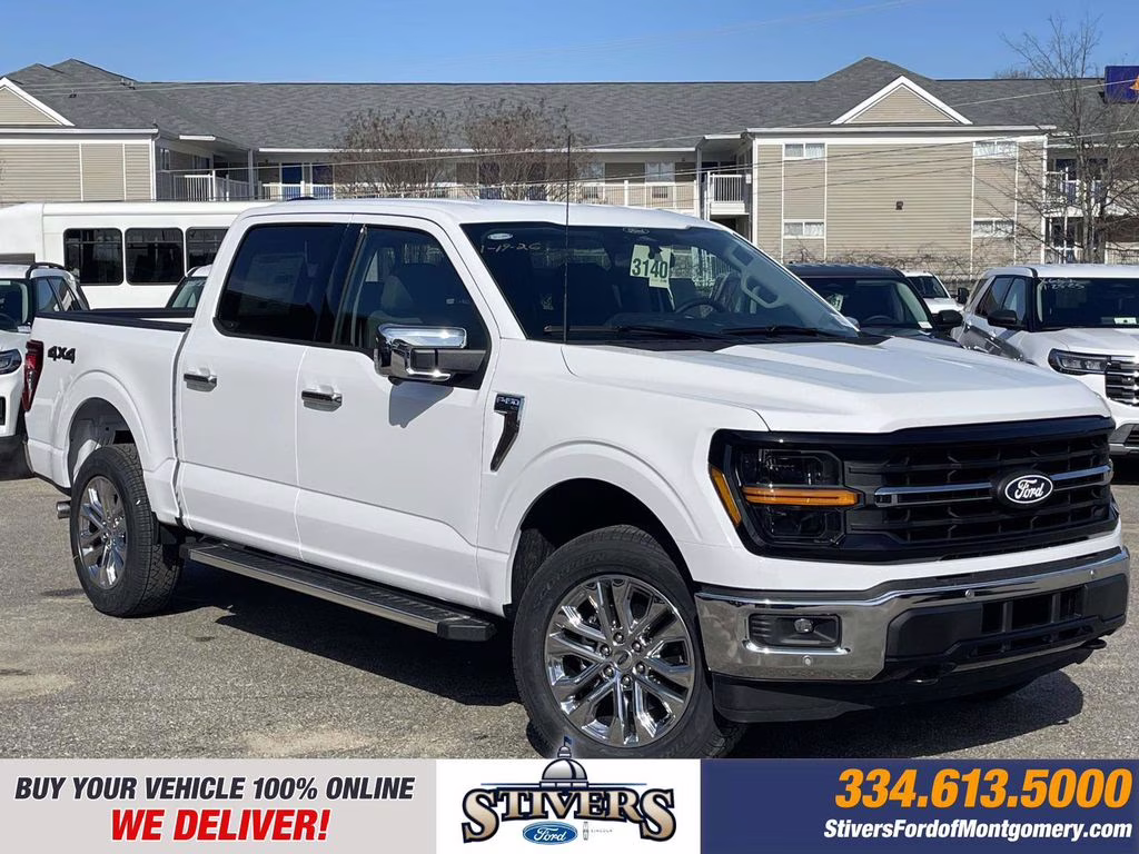 2026 Oxford White Ford F-150 XLT 4X4 Truck