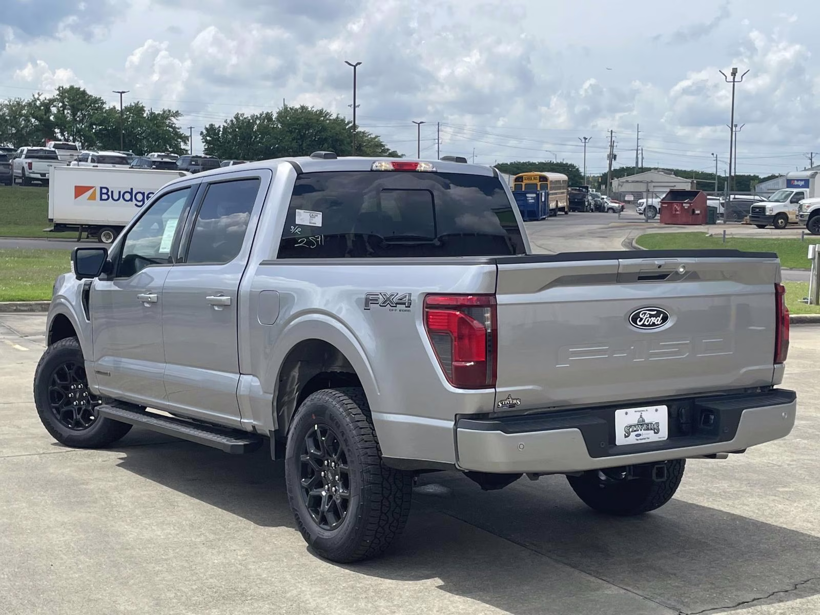 2025 Iconic Silver Metallic Ford F-150 XLT 4X4 Truck