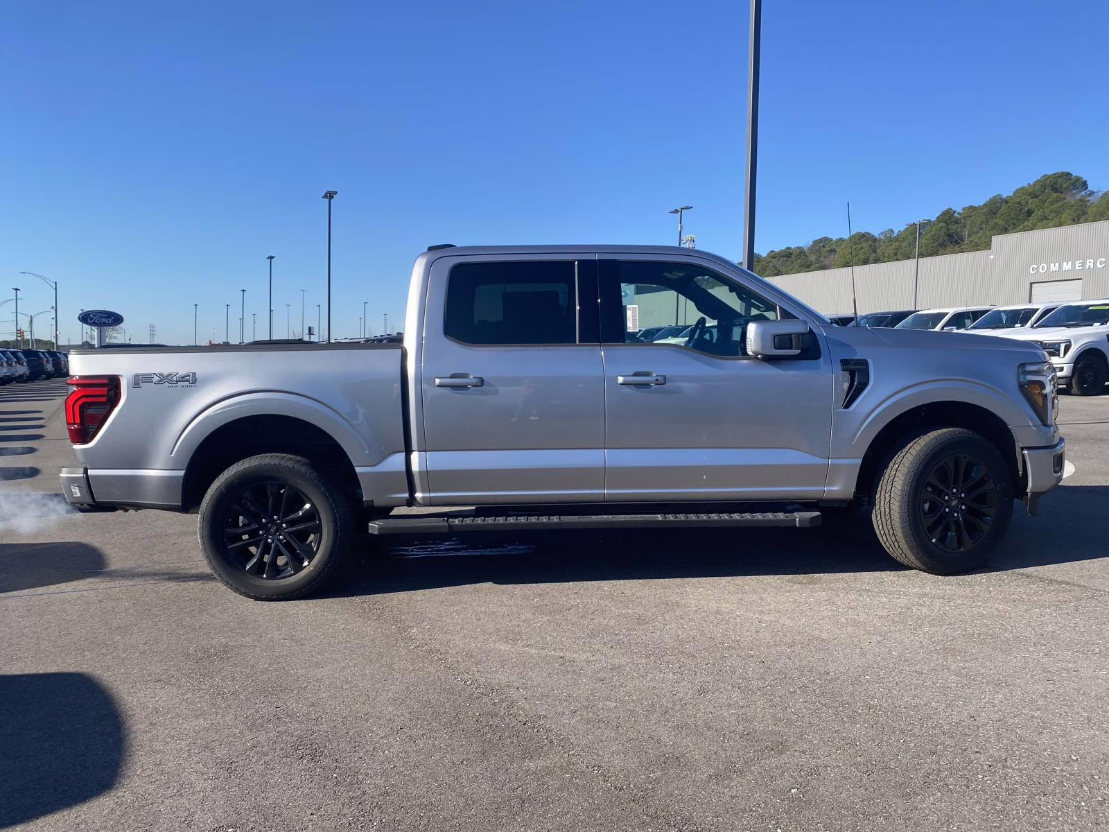2025 Silver Metallic Ford F-150 Lariat 4X4 Truck