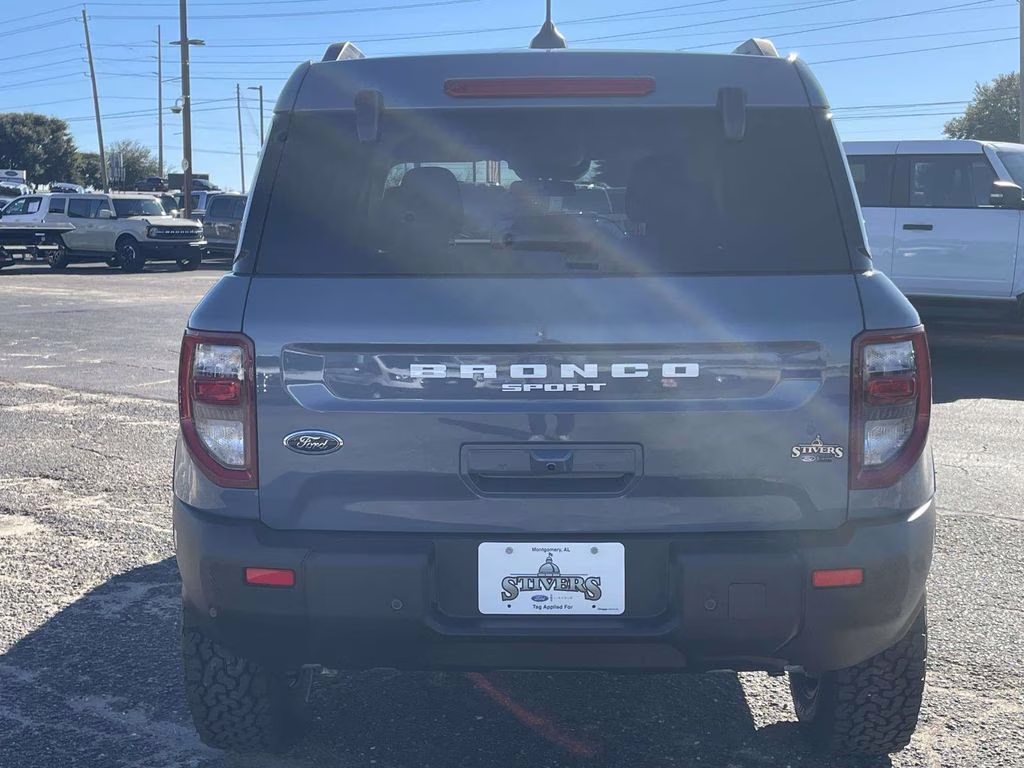 2025 Azure Gray Metallic Tri-Coat Ford Bronco Sport Big Bend 4X4 SUV