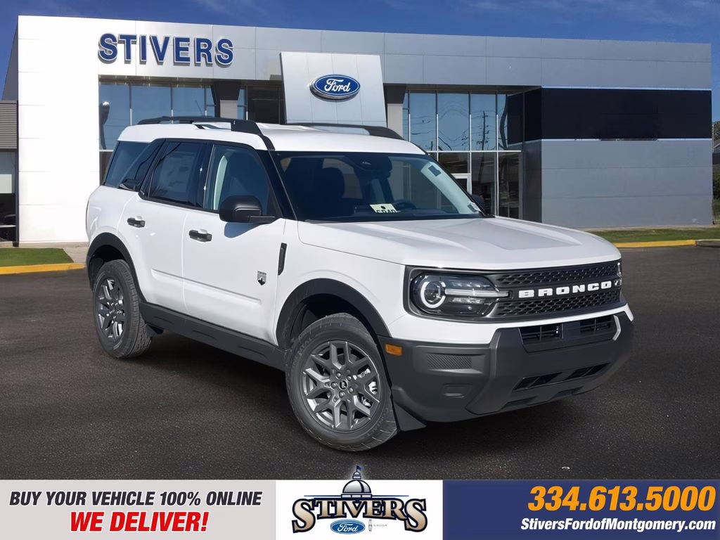 2025 Oxford White Ford Bronco Sport Big Bend 4X4 SUV