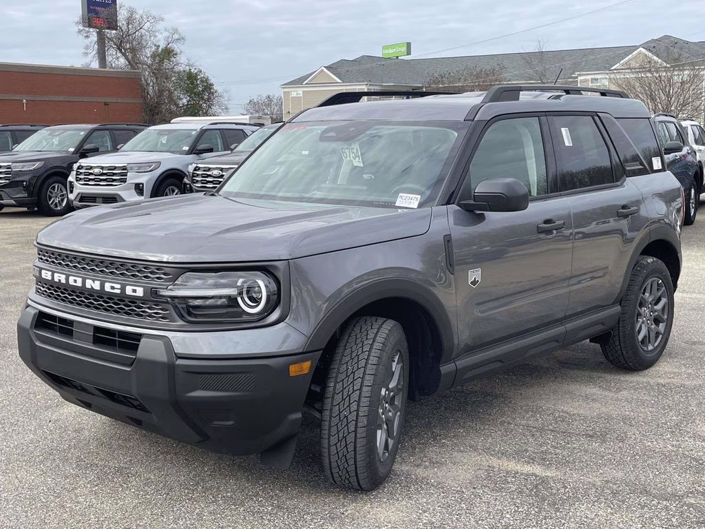 2025 Carbonized Gray Metallic Ford Bronco Sport Big Bend 4X4 SUV