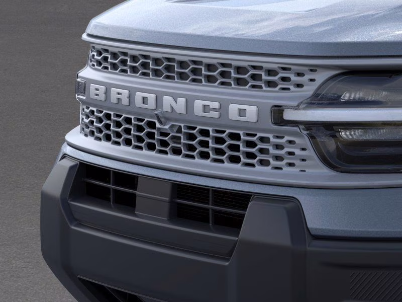 2025 Azure Gray Metallic Tri-Coat Ford Bronco Sport Outer Banks 4X4 SUV