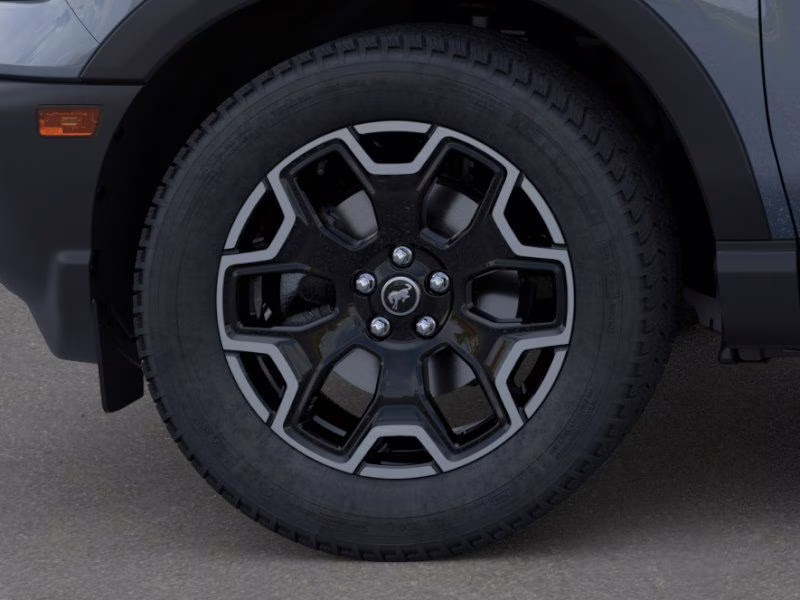 2025 Azure Gray Metallic Tri-Coat Ford Bronco Sport Outer Banks 4X4 SUV