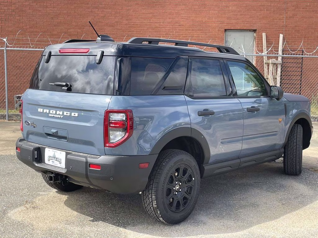 2025 Azure Gray Metallic Tri-Coat Ford Bronco Sport Badlands 4X4 SUV
