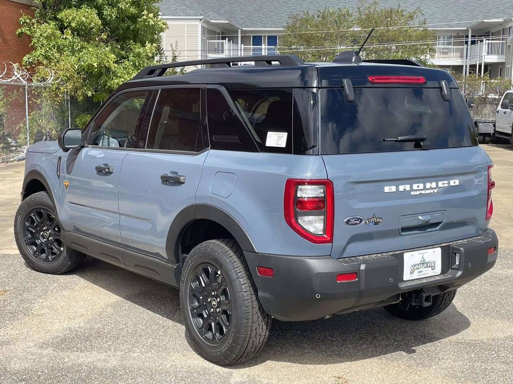 2025 Azure Gray Metallic Tri-Coat Ford Bronco Sport Badlands 4X4 SUV