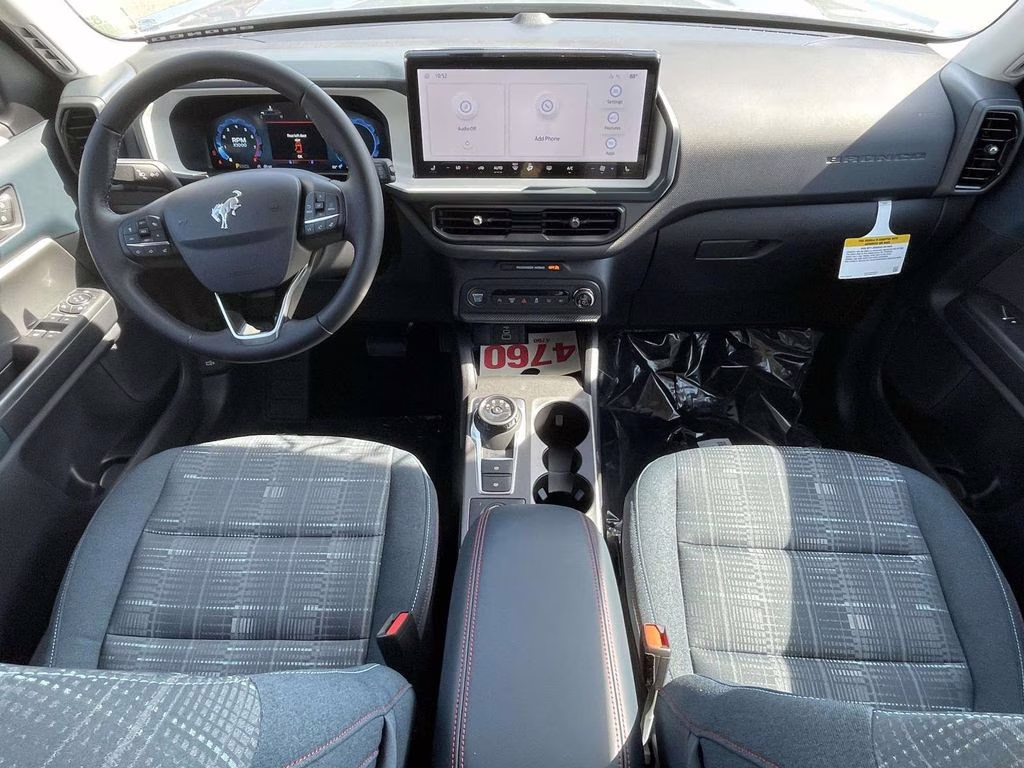 2025 Azure Gray Metallic Tri-Coat Ford Bronco Sport Heritage 4X4 SUV