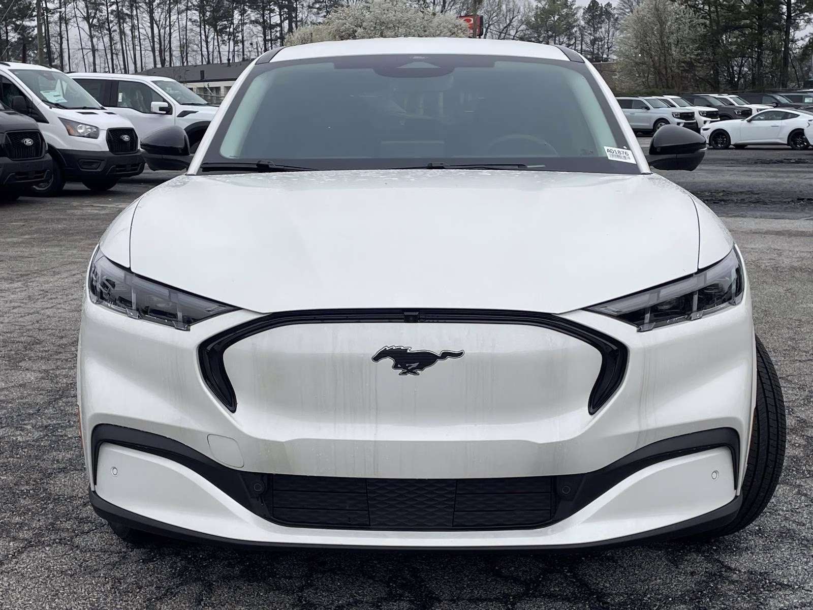 2025 White Metallic Ford Mustang Mach-E Premium RWD SUV