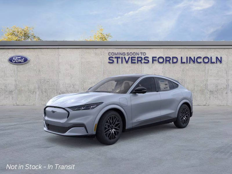 2025 Glacier Gray Metallic TriCoat Ford Mustang Mach-E Premium RWD SUV