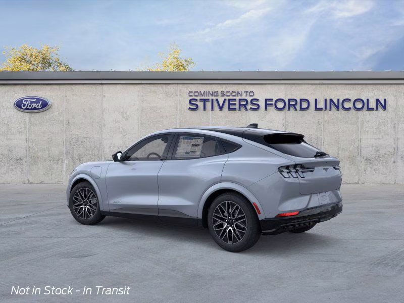 2025 Glacier Gray Metallic TriCoat Ford Mustang Mach-E Premium RWD SUV