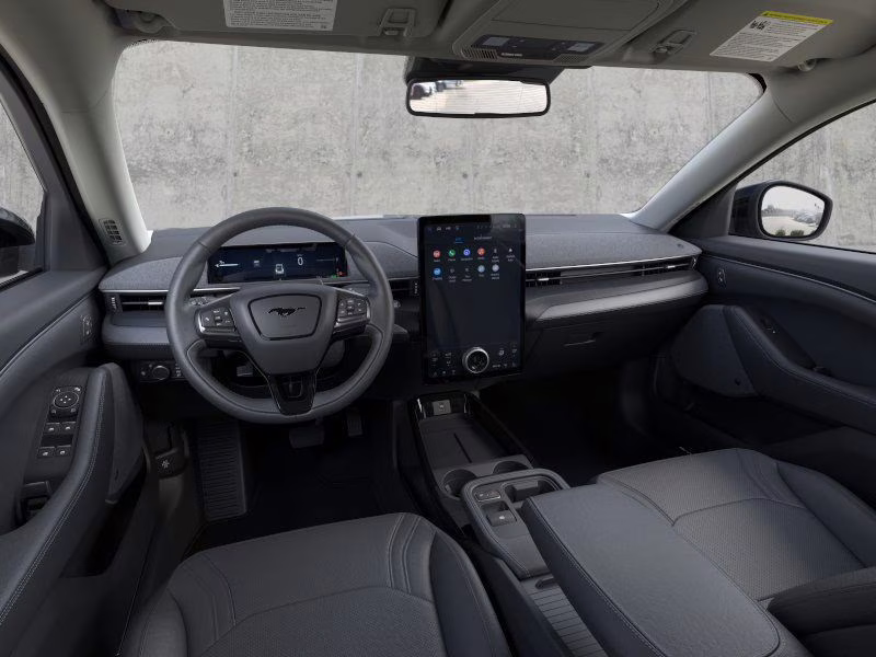 2025 Glacier Gray Metallic TriCoat Ford Mustang Mach-E Premium RWD SUV