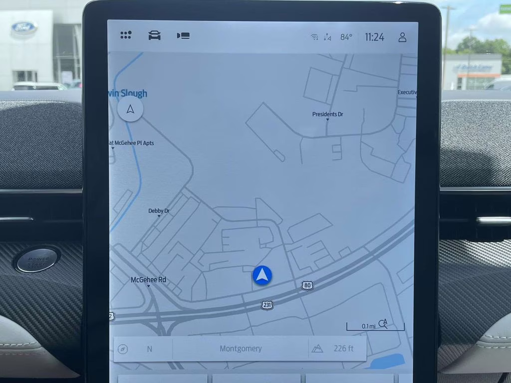 2025 Star White Metallic Tri-Coat Ford Mustang Mach-E Premium RWD SUV