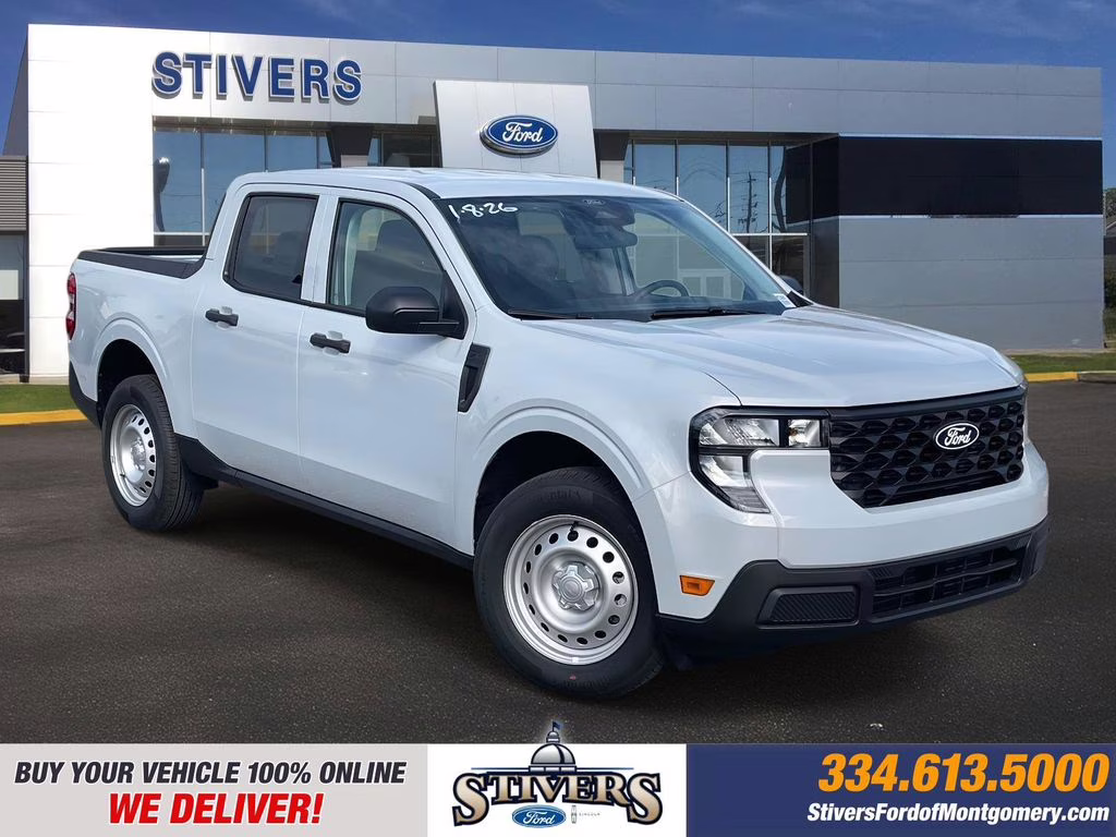 2026 Space White Metallic Ford Maverick XL FWD Truck