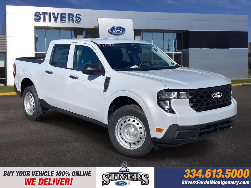 2026 Space White Metallic Ford Maverick XL AWD Truck