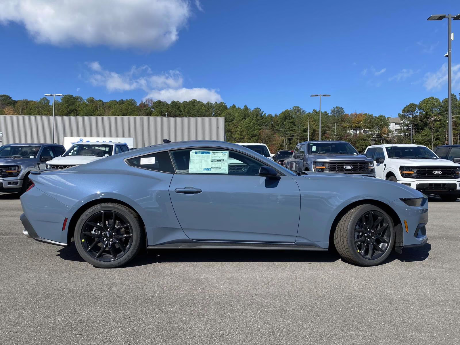 2026 Vapor Blue Metallic Ford Mustang EcoBoost RWD Coupe