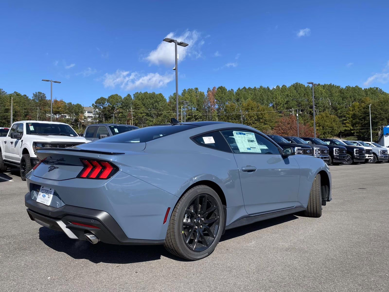 2026 Vapor Blue Metallic Ford Mustang EcoBoost RWD Coupe