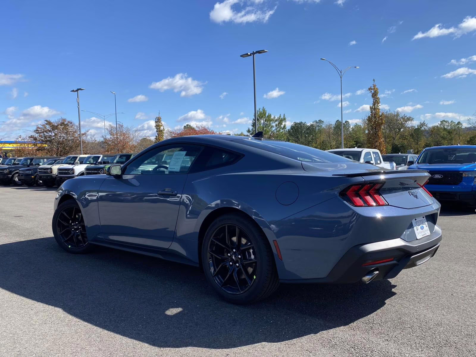 2026 Vapor Blue Metallic Ford Mustang EcoBoost RWD Coupe