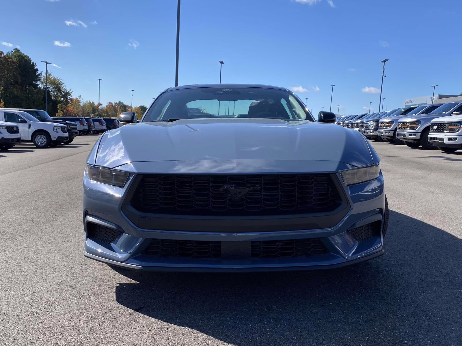 2026 Vapor Blue Metallic Ford Mustang EcoBoost RWD Coupe