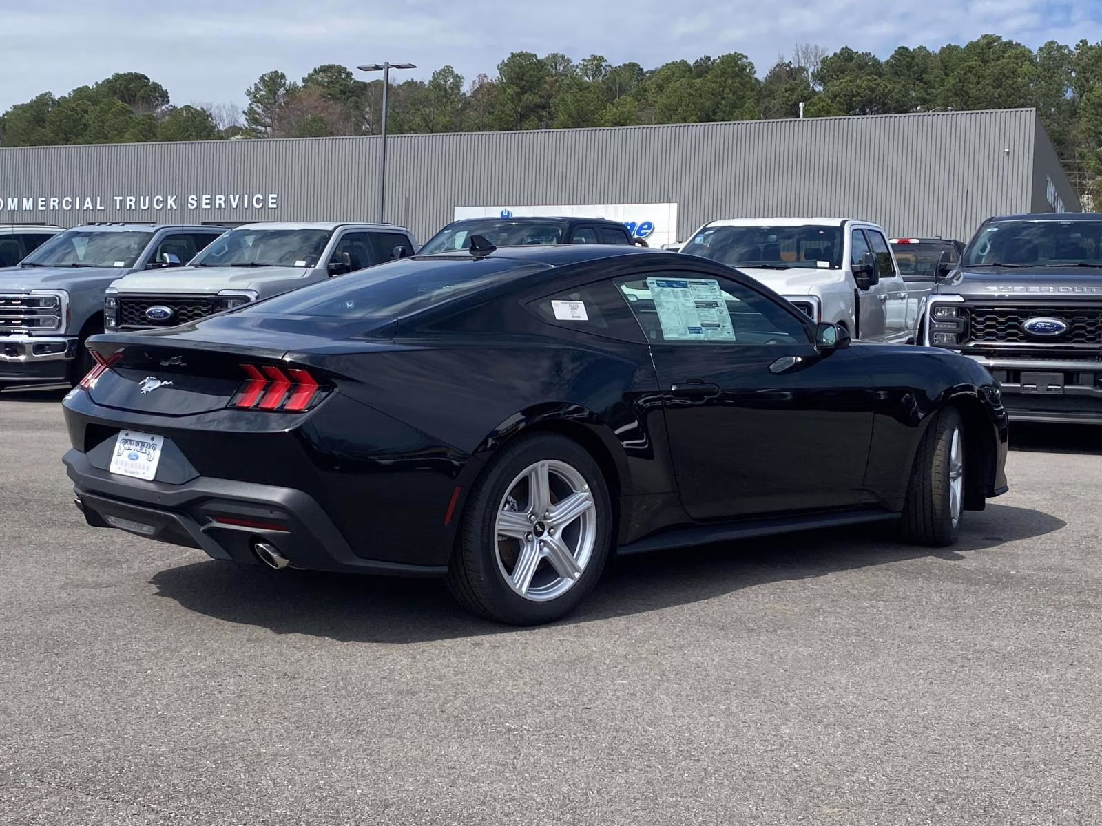 2026 Shadow Black Ford Mustang EcoBoost RWD Coupe