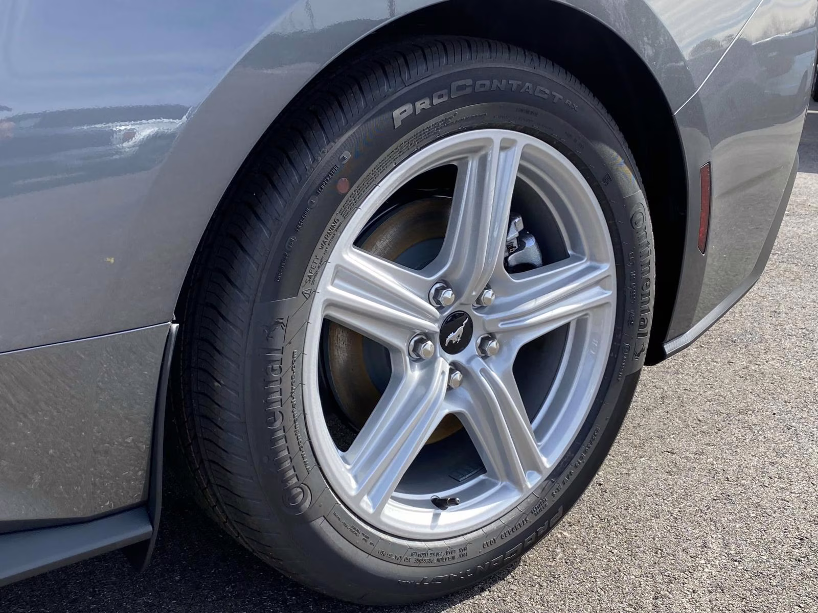 2026 Carbonized Gray Metallic Ford Mustang EcoBoost RWD Coupe