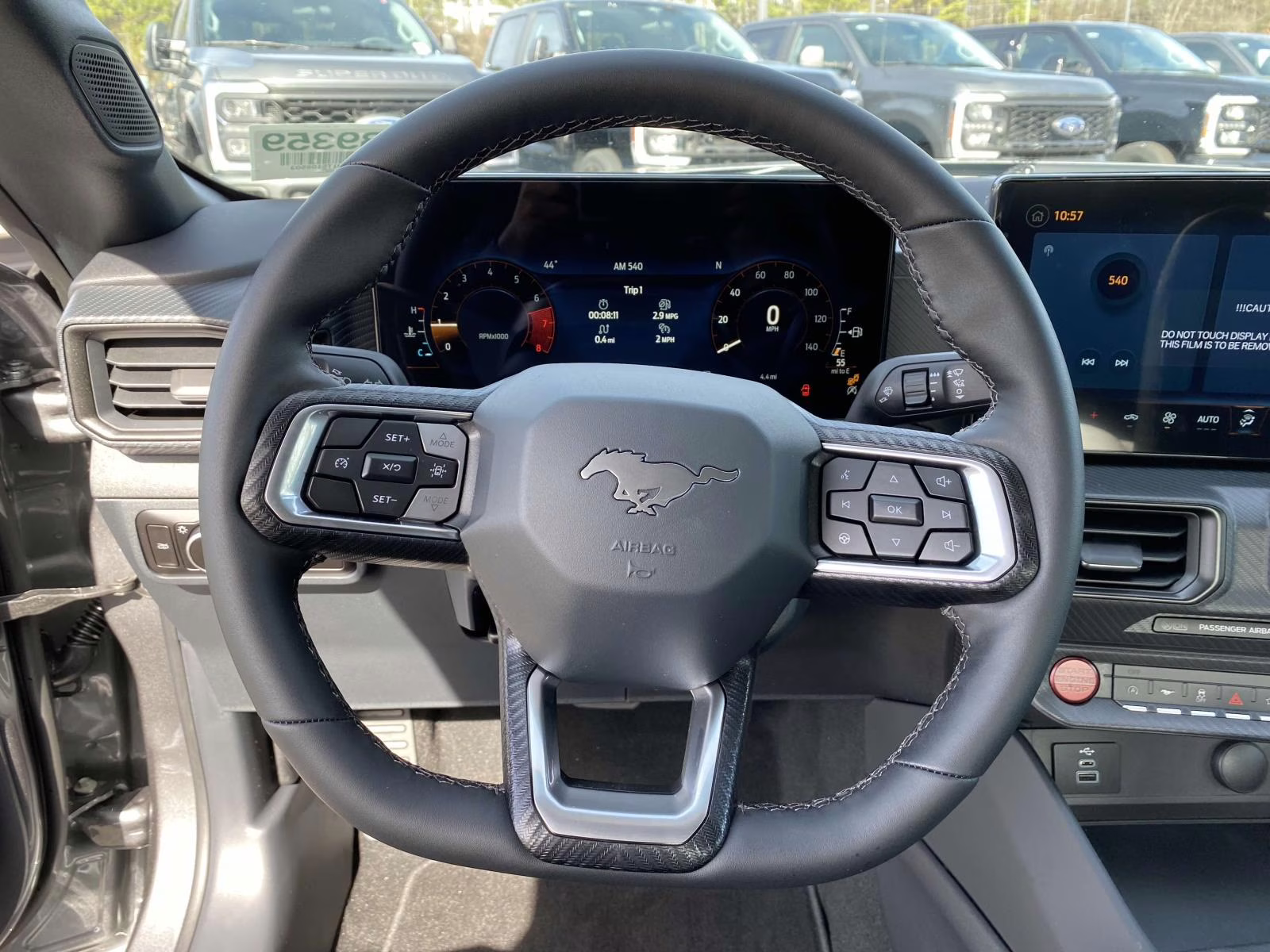 2026 Carbonized Gray Metallic Ford Mustang EcoBoost RWD Coupe