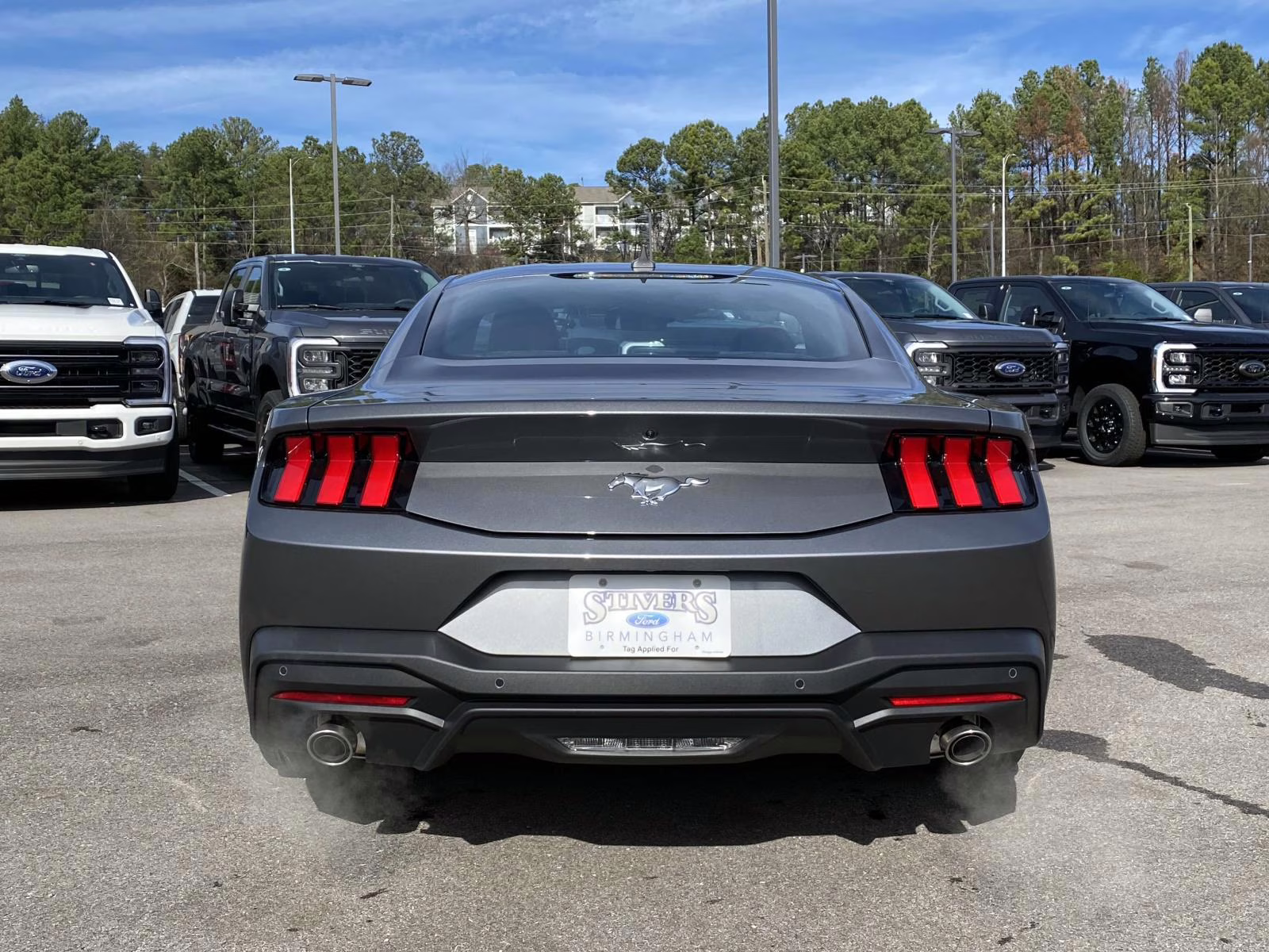 2026 Carbonized Gray Metallic Ford Mustang EcoBoost RWD Coupe