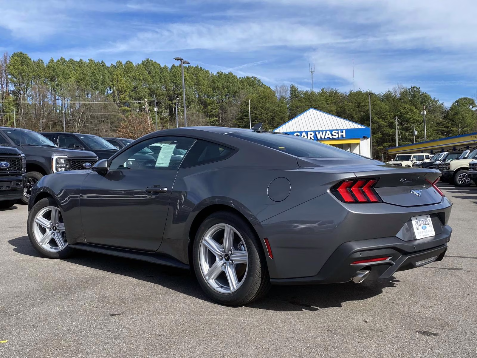 2026 Carbonized Gray Metallic Ford Mustang EcoBoost RWD Coupe