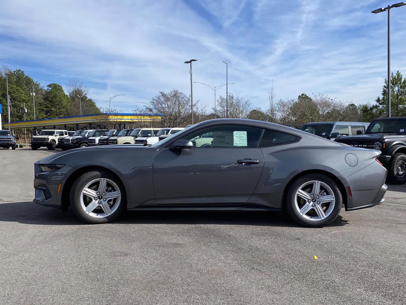 2026 Carbonized Gray Metallic Ford Mustang EcoBoost RWD Coupe