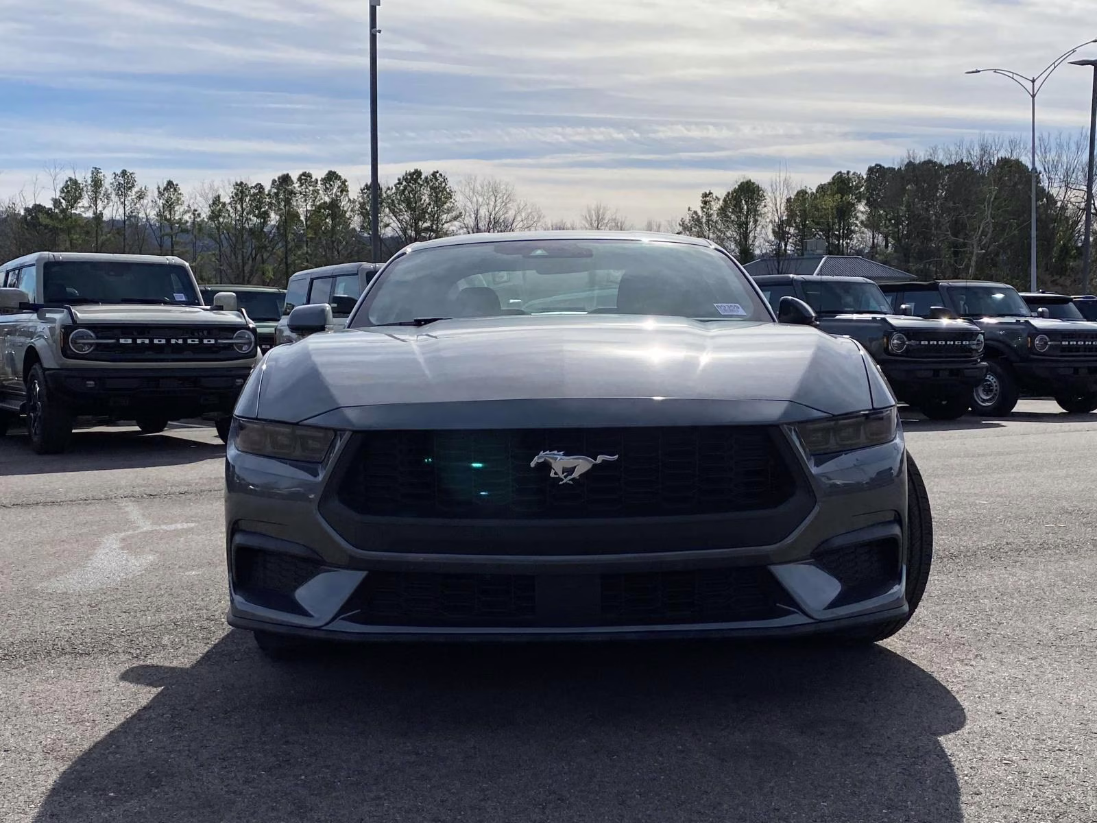 2026 Carbonized Gray Metallic Ford Mustang EcoBoost RWD Coupe