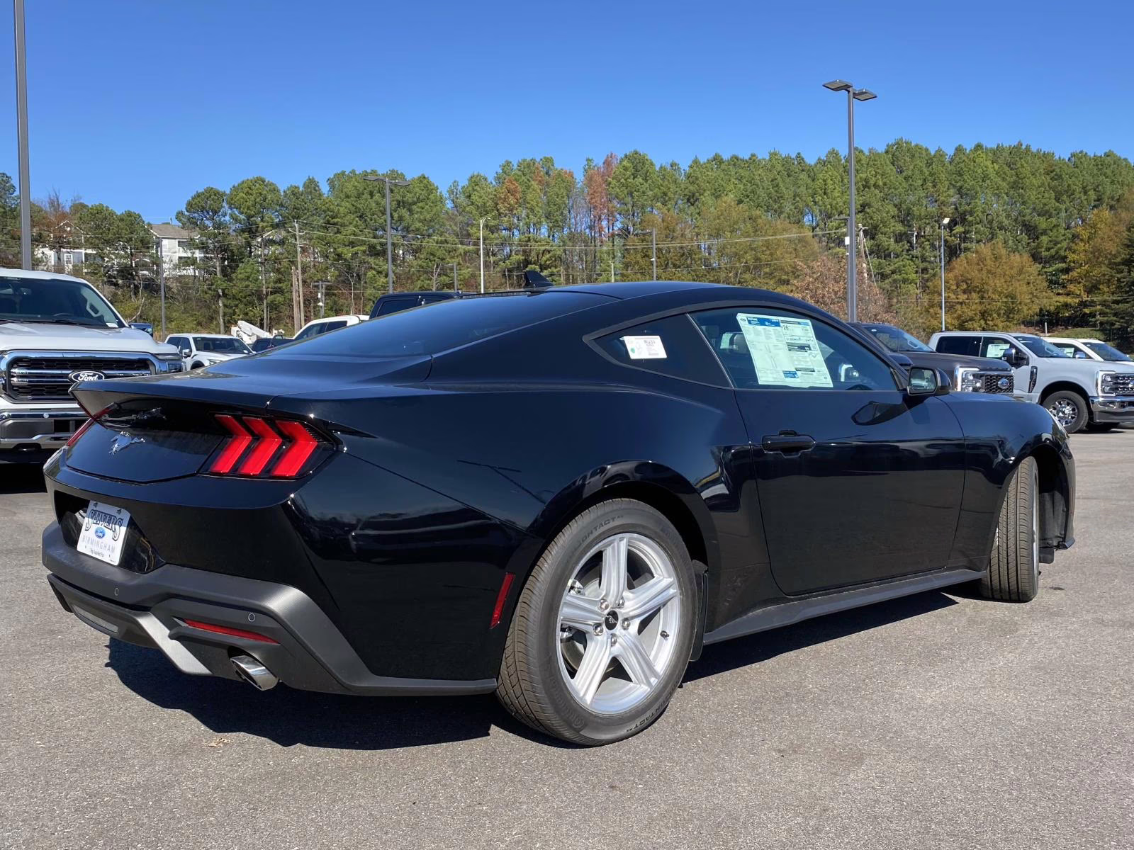 2026 Shadow Black Ford Mustang EcoBoost RWD Coupe