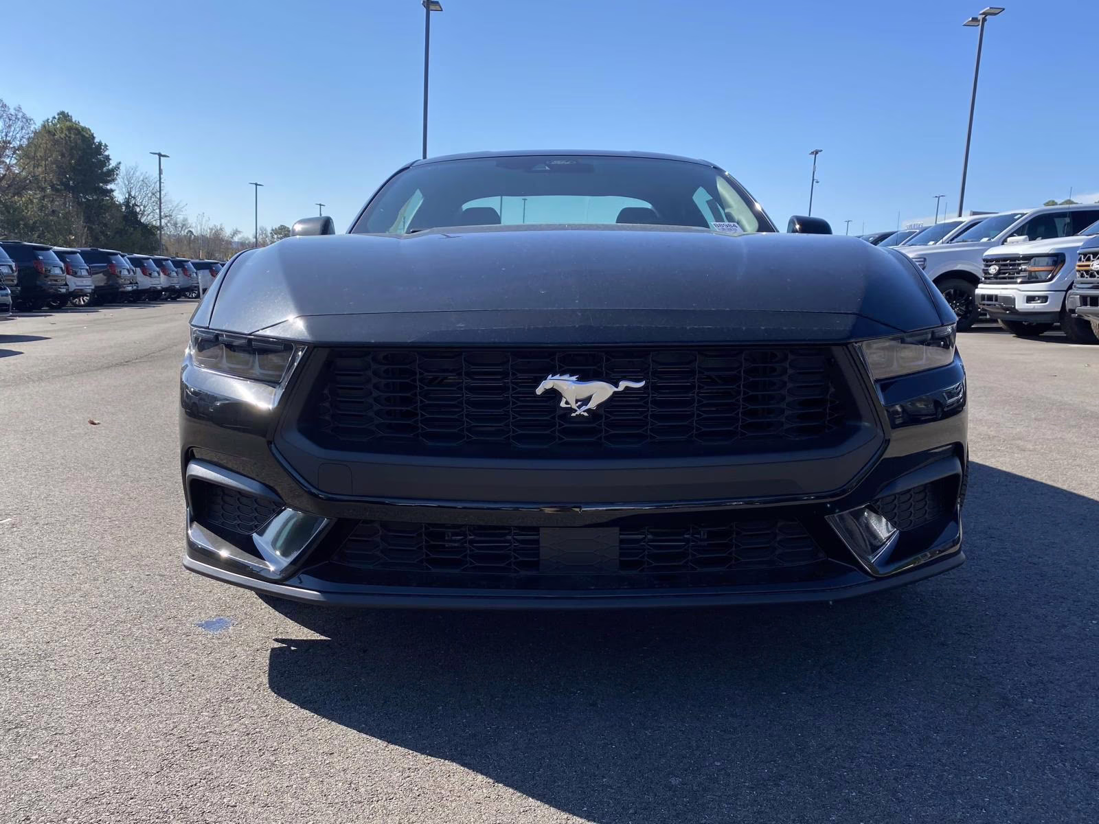 2026 Shadow Black Ford Mustang EcoBoost RWD Coupe