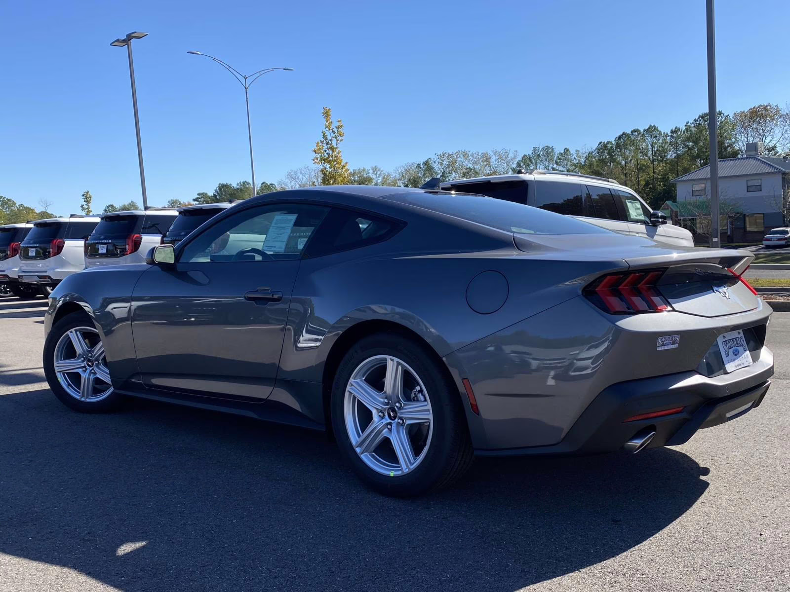 2026 Gray Metallic Ford Mustang EcoBoost RWD Coupe