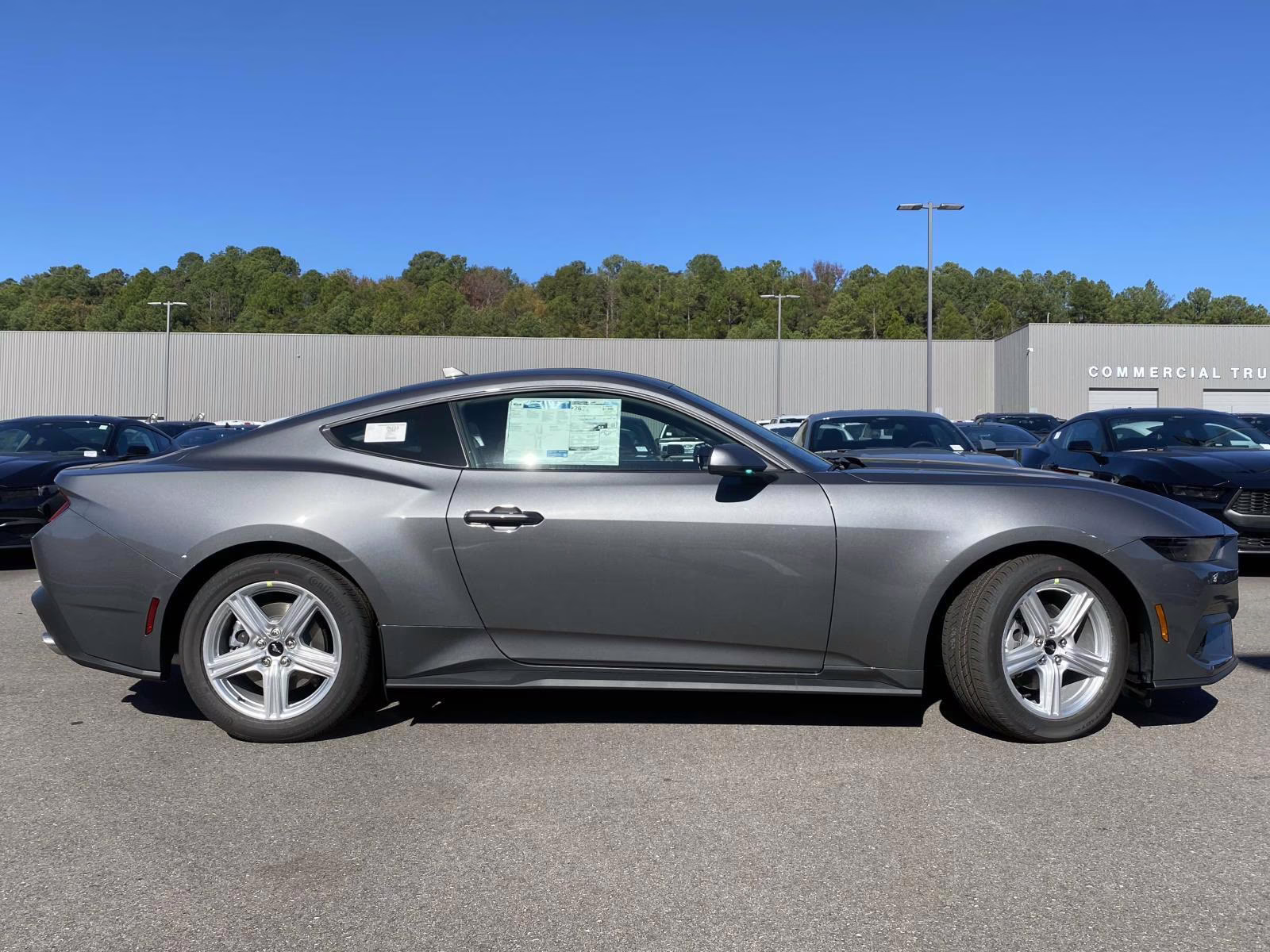 2026 Gray Metallic Ford Mustang EcoBoost RWD Coupe