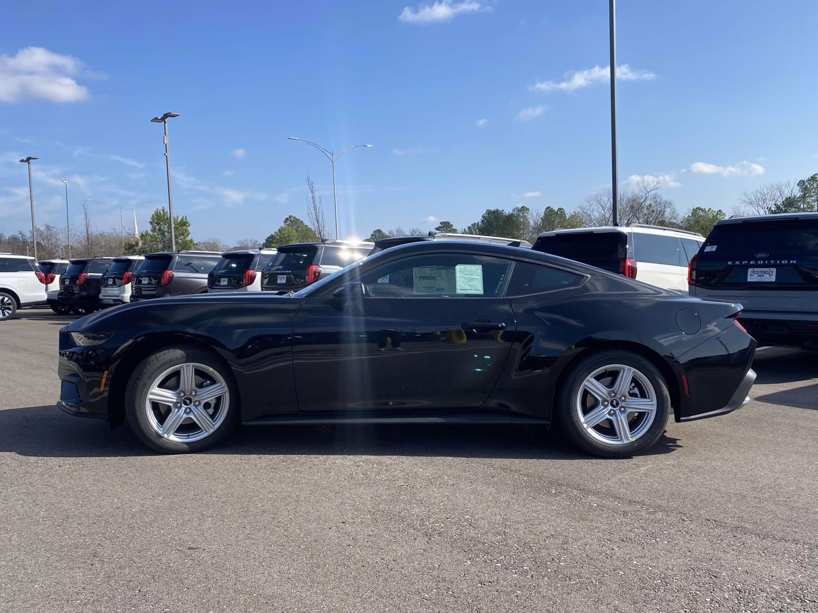 2026 Shadow Black Ford Mustang EcoBoost RWD Coupe