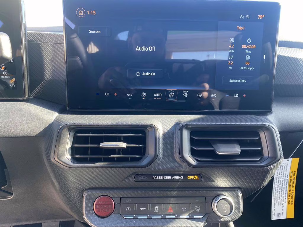 2025 Oxford White Ford Mustang EcoBoost RWD Coupe