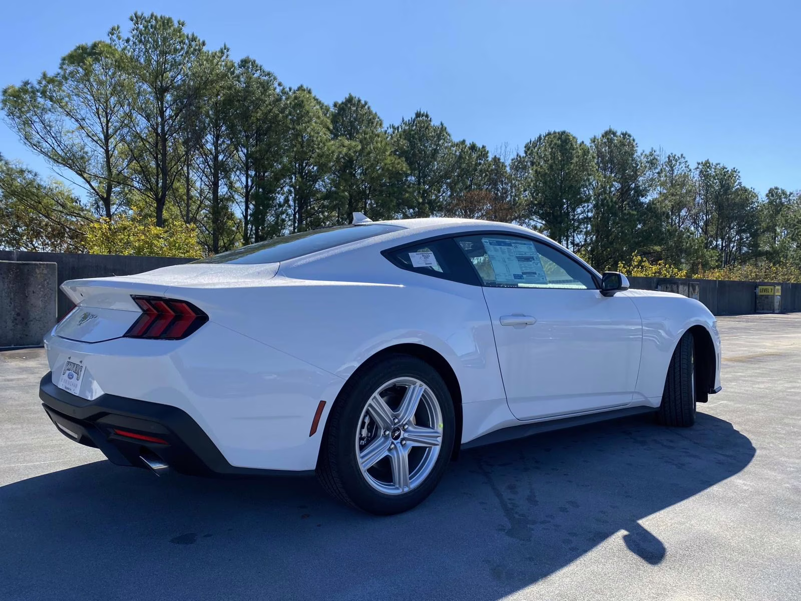 2026 Oxford White Ford Mustang EcoBoost RWD Coupe