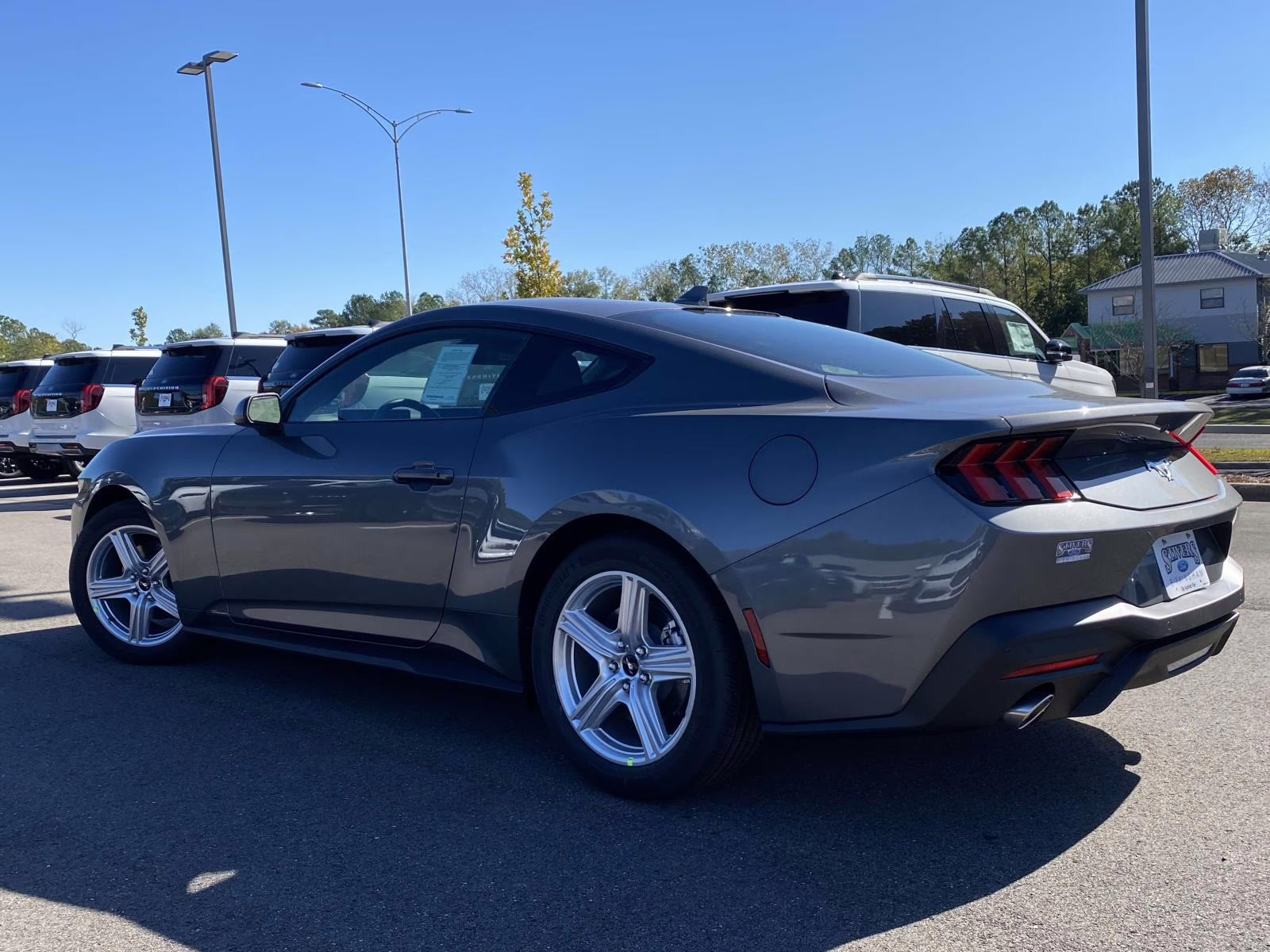 2026 Gray Metallic Ford Mustang EcoBoost RWD Coupe