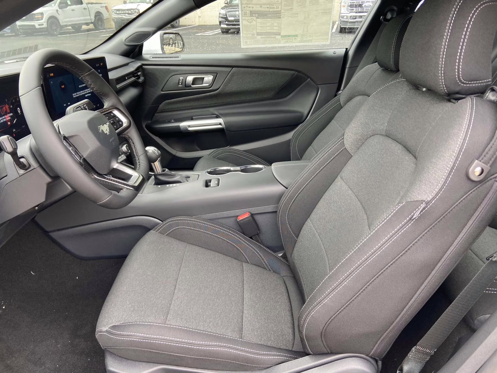 2025 Carbonized Gray Metallic Ford Mustang EcoBoost RWD Coupe