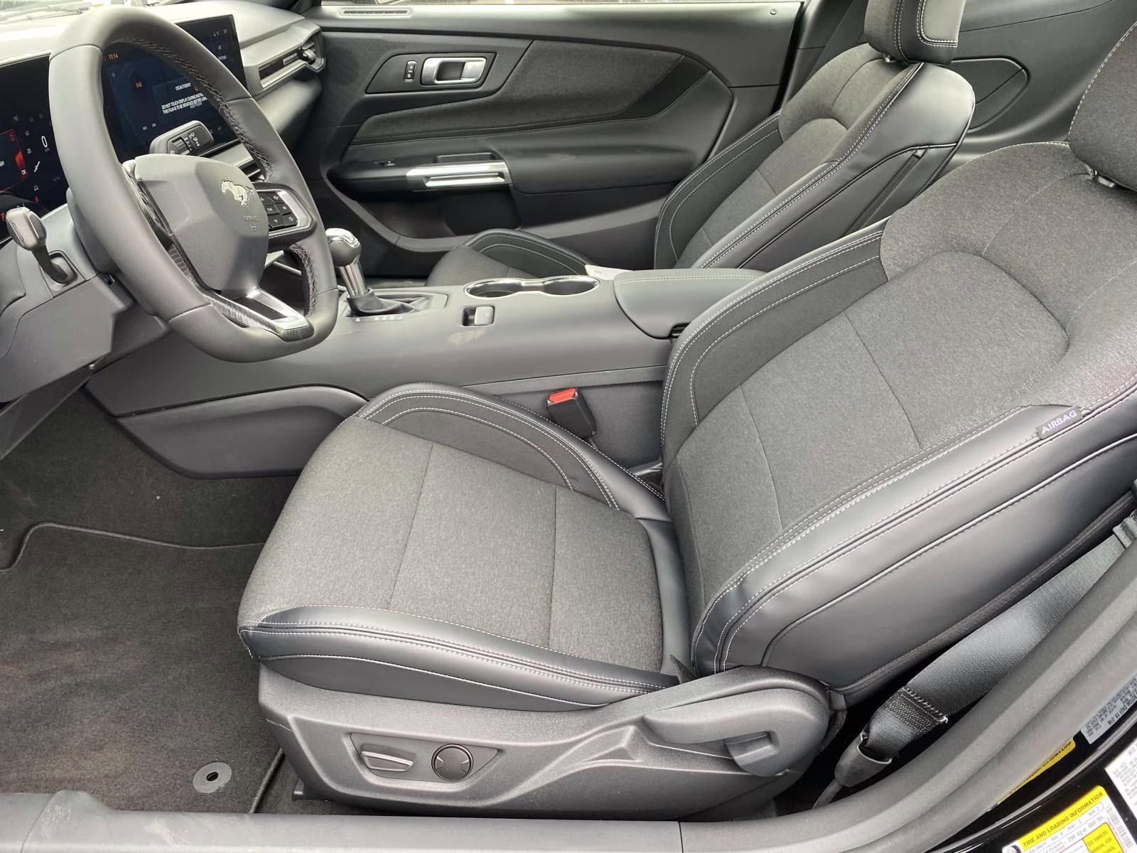 2026 Shadow Black Ford Mustang EcoBoost RWD Coupe