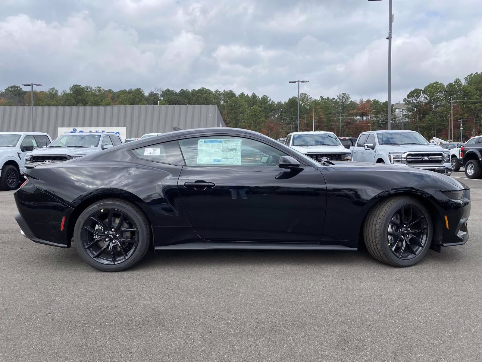 2026 Shadow Black Ford Mustang EcoBoost RWD Coupe
