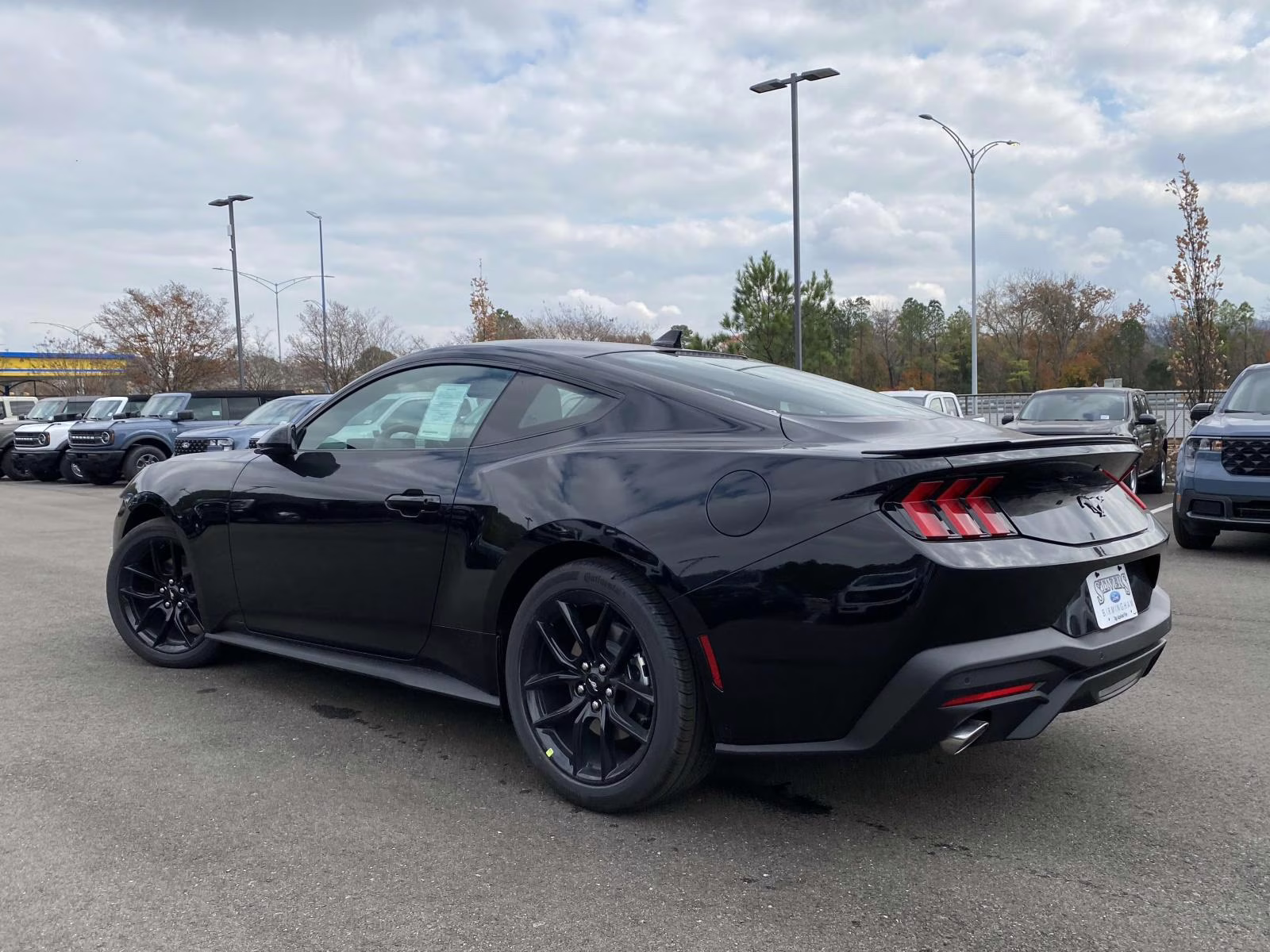 2026 Shadow Black Ford Mustang EcoBoost RWD Coupe