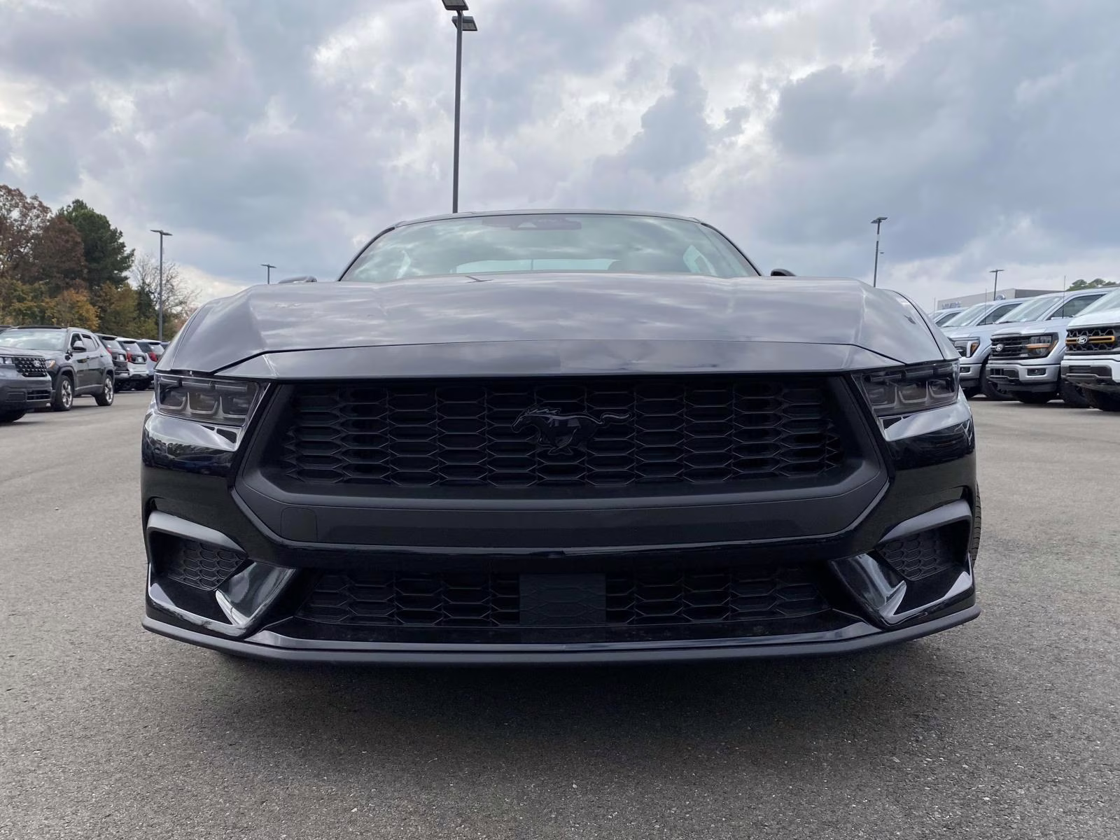 2026 Shadow Black Ford Mustang EcoBoost RWD Coupe