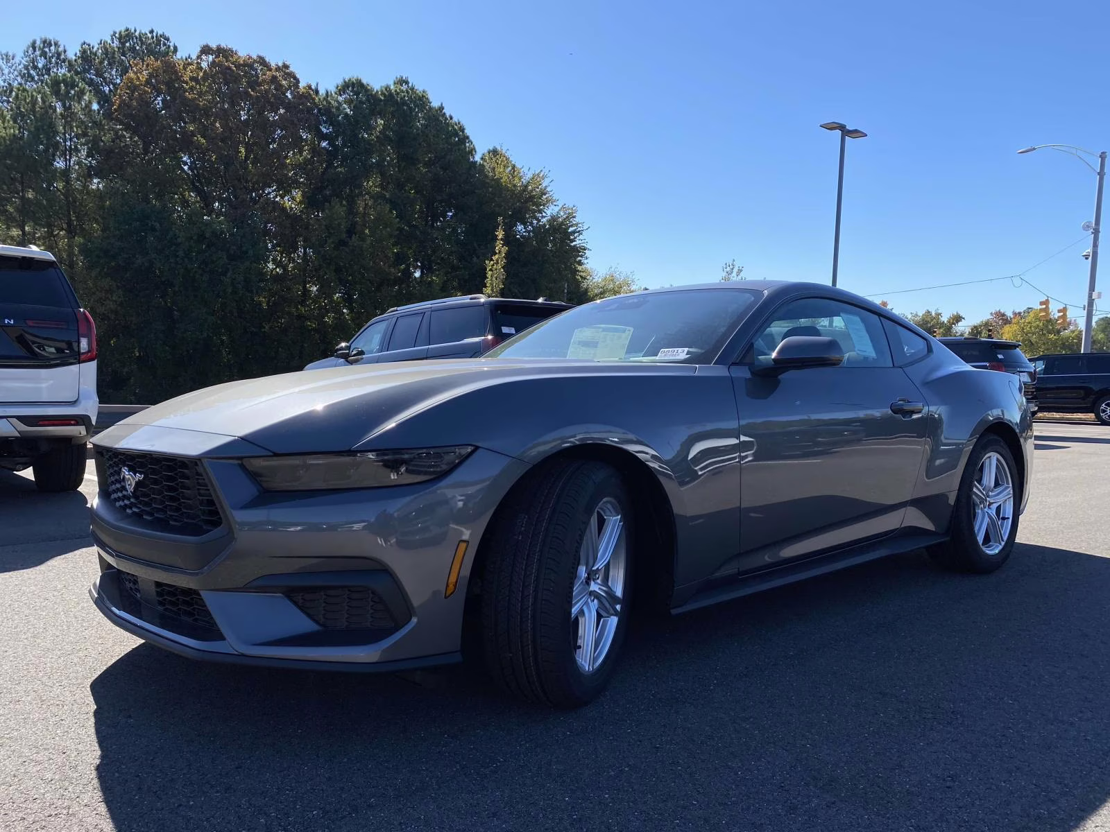 2026 Gray Metallic Ford Mustang EcoBoost RWD Coupe