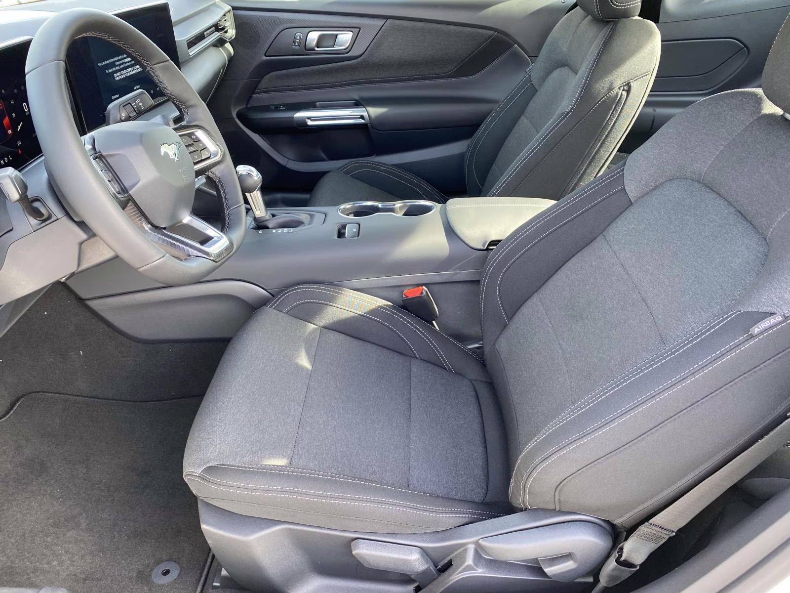 2026 Oxford White Ford Mustang EcoBoost RWD Coupe