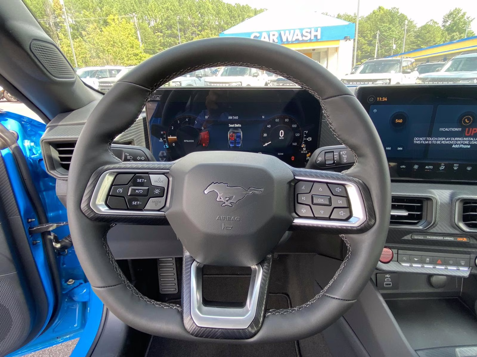 2026 Shadow Black Ford Mustang EcoBoost RWD Coupe