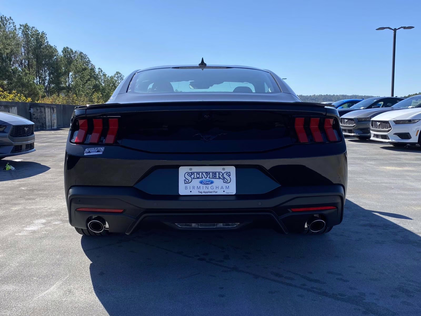 2026 Shadow Black Ford Mustang EcoBoost RWD Coupe