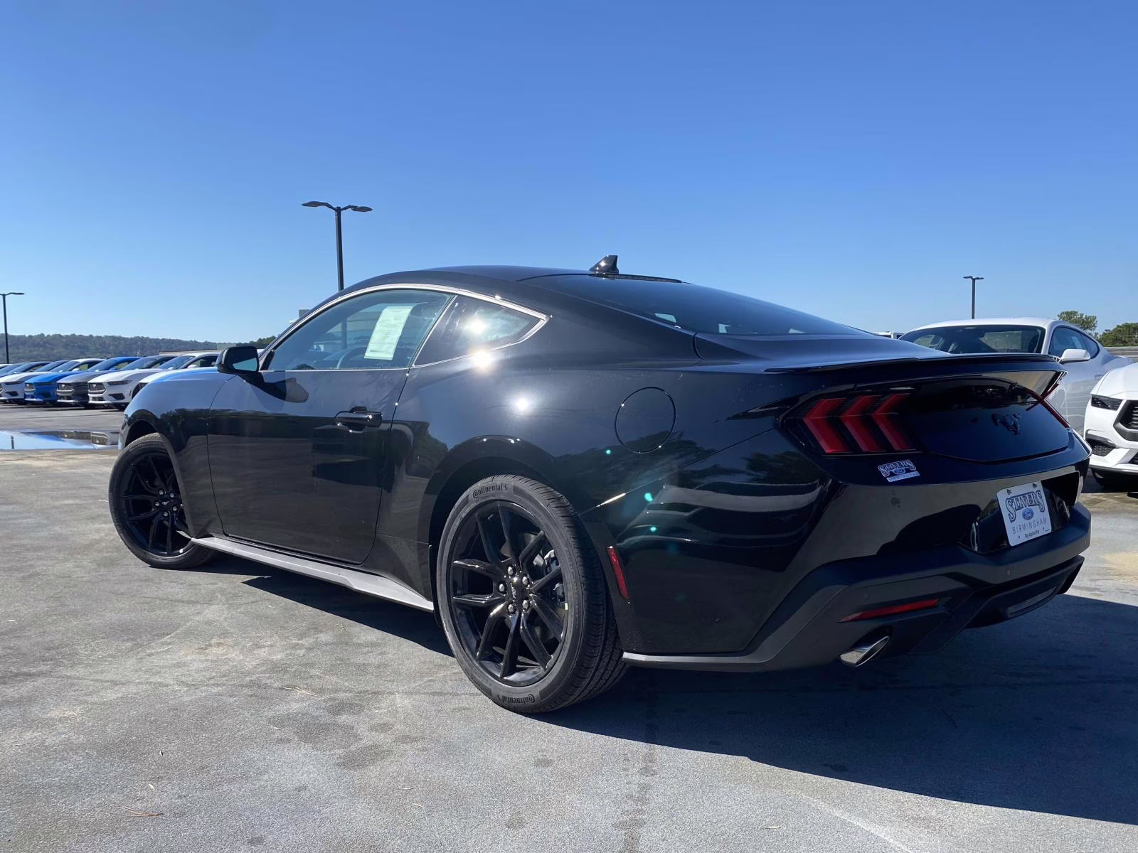 2026 Shadow Black Ford Mustang EcoBoost RWD Coupe