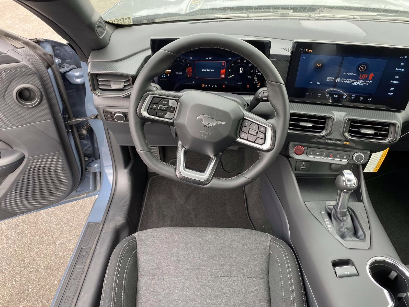 2026 Vapor Blue Ford Mustang EcoBoost RWD Coupe