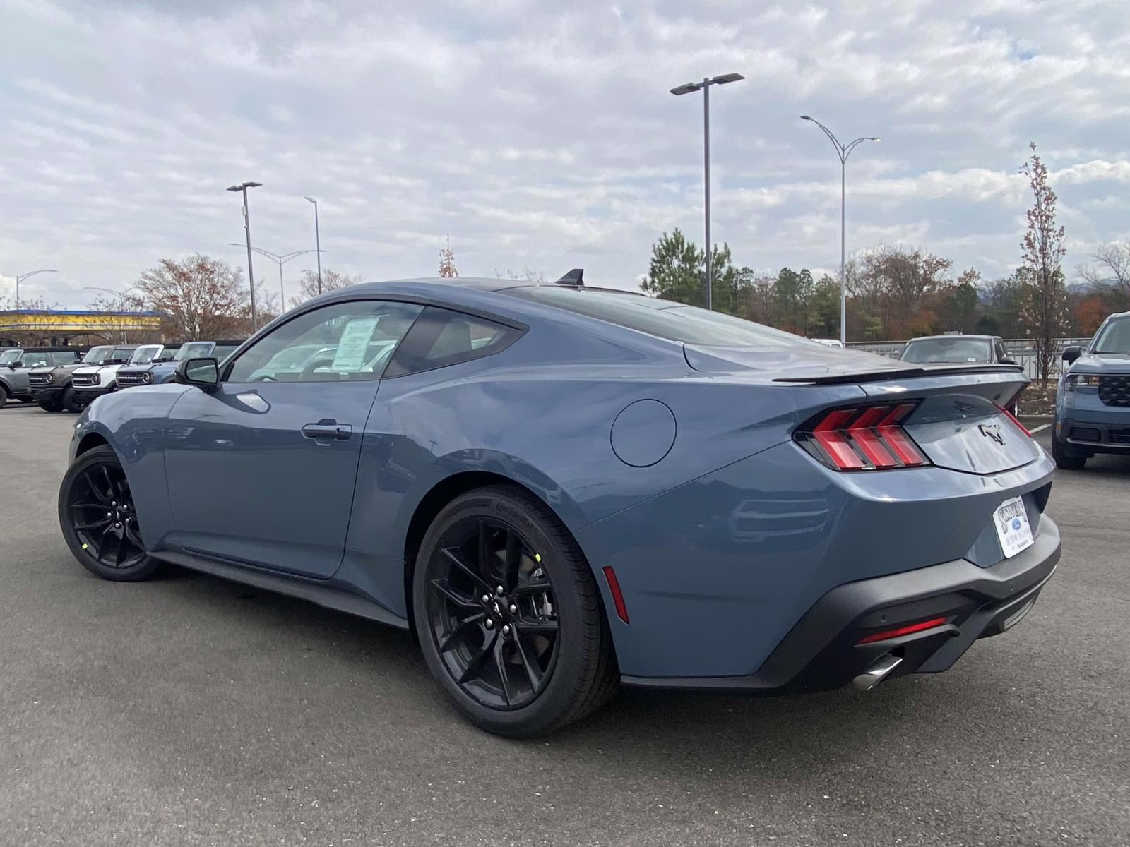2026 Vapor Blue Ford Mustang EcoBoost RWD Coupe