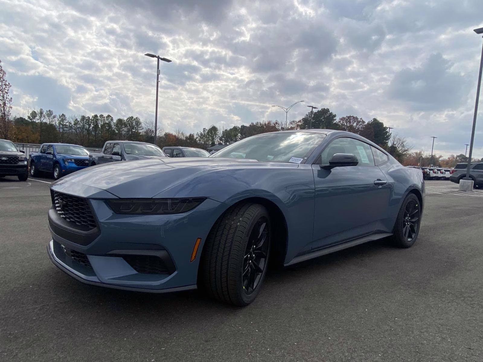 2026 Vapor Blue Ford Mustang EcoBoost RWD Coupe